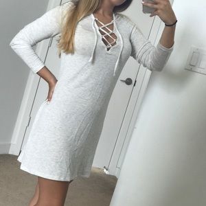 Nordstrom - Oatmeal gray dress